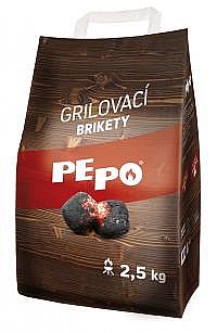 PE-PO grilovacie brikety 2,5kg